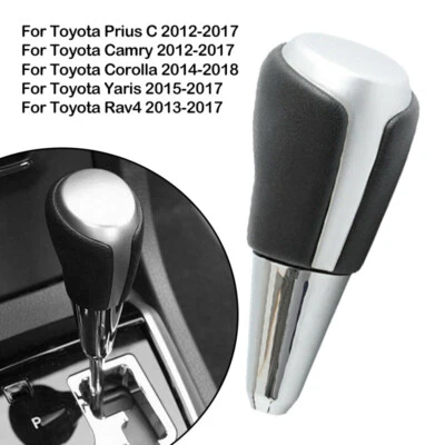 Se adapta a Toyota Camry 2012-2017 palanca de cambios automática perilla palanca de cambios manija de la cabeza de la palanca de cambios Foto 1 de 4