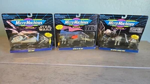 1993 Star Wars Micro Machines Collection 1, 2 and 3 Episodes IV , V and VI - Picture 1 of 5