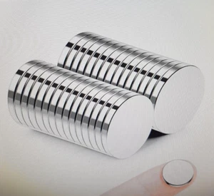 40 x starke Neodym-Magnetscheiben 10x1 mm - Bild 1 von 1
