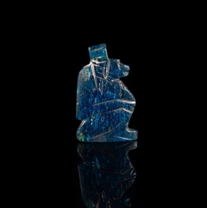Ägyptisches Glas-Amulett eines Horussohns - Picture 1 of 6