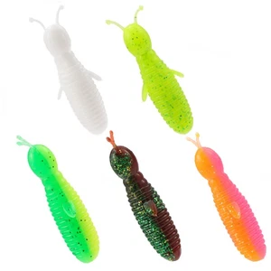 10pcs Soft Bait 7g 6cm Soft Fishing Lure Slow-Sinking for Saltwater Bass Trout - Picture 1 of 12