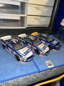 NASCAR Action Elite 1997 #31 Mike Skinner Lowe’s 1/24 Scale Diecast Car Lot Of 3 - Picture 1 of 15