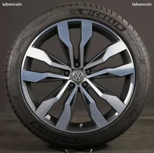 4 Felgen 20 " Zoll VW Aussehen Tiguan T-Shirt Roc R -line - Bild 1 von 2