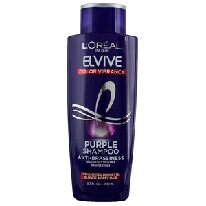 L'Oreal Paris Elvive Purple Color Vibrancy Shampoo, 6.7 fl oz - Picture 1 of 2