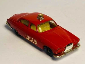 Husky Models #4 Jaguar Fire Chief Car - Original Vintage (ref33) - Picture 1 of 5
