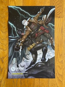 Póster Batman vs Hush por InHyuk Lee Edición Limitada 11x17 Fan Expo Chicago 2025 - Imagen 1 de 1