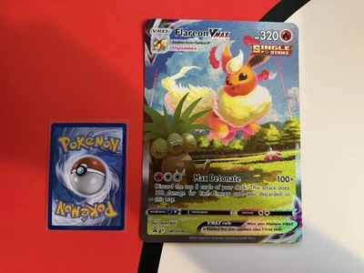 Flareon VMax Black Star Promo Pokemon JUMBO Card SWSH180 NM 2021 English Holo - Image 1 of 2