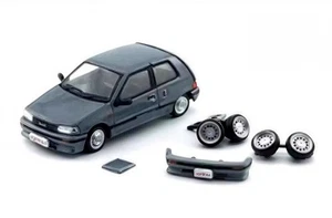 Modellino auto BMC scala 1/64 Daihatsu Charade 1991 grigio pressofuso giocattolo regalo nuovo con scatola - Foto 1 di 4