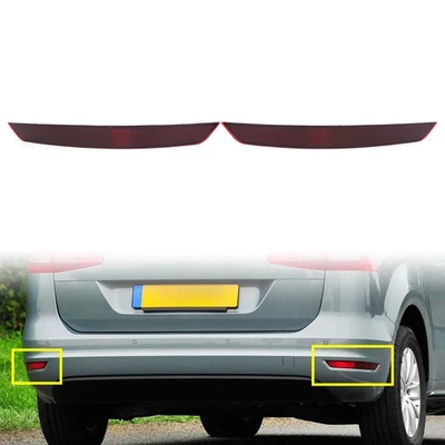 Rear Bumper Reflector Taillight Brake Warning Lamp Lens For Seat Alhambra 10-19 - Imagem 1 de 4