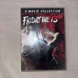 2017 Friday the 13th: 8-Movie HORROR Collection (DVD) New w/Slipcover - Picture 1 of 10
