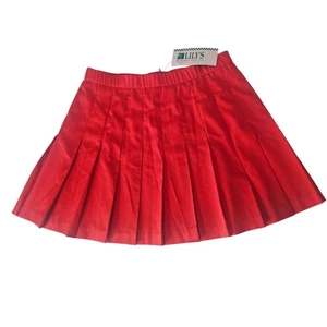 Vintage Lily's Orange of Beverly Hills Plissee adretter Minirock Damen 14 3570 - Bild 1 von 9