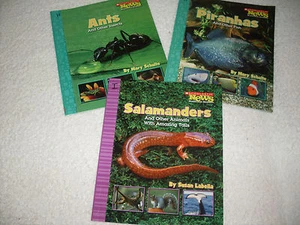 Teach:set 3 Scholastic News Science Readers-Amazing Tails,Piranhas,Ants+Insects - Picture 1 of 1