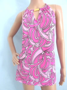 MICHAEL KORS Size L Pink/Multi Floral Sleeveless Jersey Pulllover Top - Picture 1 of 4
