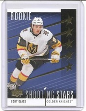 2019-20 Upper Deck Series 2 Cody Glass Rookie Shooting Stars Insert Card Knights