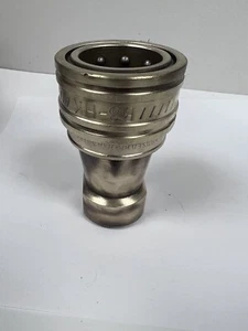 Válvula de latón enchufe conector rápido 1" B8-HKP acoplamiento antichispa - Imagen 1 de 5