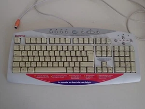 ancien clavier compaq SK 2700 ordinateur vintage collection collector - Photo 1/8