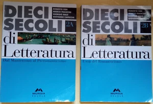 DIECI SECOLI DI LETTERATURA TOMI 2A + 2B (IN 2 VV) - R.FEDI M.FRANCINI - MURSIA - Foto 1 di 5