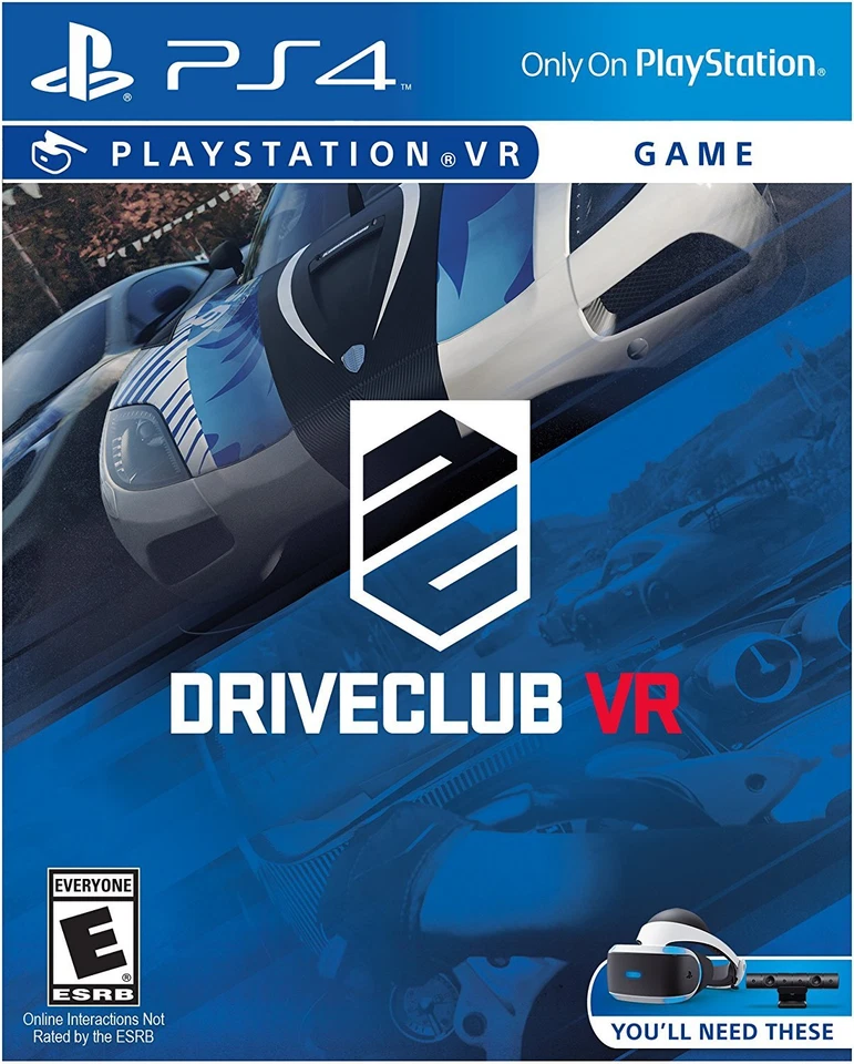 NUEVO PSVR DriveClub (Sony PlayStation 4 VR, 2016)  Foto 1 de 1
