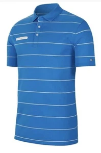 Neu Logo Herren Nike Golf Polo LARGE blau AT8946-435 UVP $ 85 FA3 - Bild 1 von 4