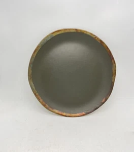 Jars Reflets D'Argent Anthracite Dark Gray Dinner Plate - Picture 1 of 6