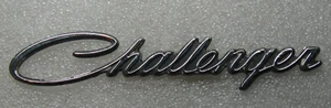 1970 1971 1972 1973 1974 DODGE CHALLENGER  EMBLEM BADGE GENUINE ORIGINAL OEM - Picture 1 of 4