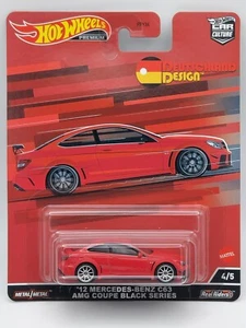 Hot Wheels Car Culture DE Design - '12 Mercedes-Benz C63 AMG Coupe Black Series - Bild 1 von 4