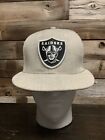 Oakland Raiders Nfl Authentic New Era 59Fifty Cap Hat One Size