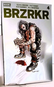 BRZRKR #4 | Rafael Grampa FOIL Variant Cover C | Keanu Reeves | Boom Studios - Picture 1 of 2
