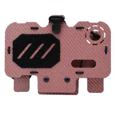 Tactical Molle Pecho Colgante Fibra de Carbono Plegable Navegación Soporte Placa de Montaje Foto 1 de 4