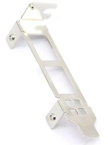 Half Height Slot Bracket Low Profile Dell Broadcom 57406 57416 210-128255-0201 - Picture 1 of 1