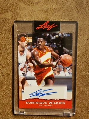 DOMINIQUE WILKINS 2022 LEAF PRO SET AUTO PSA-DWI 🔥🔥 - Image 1 of 2