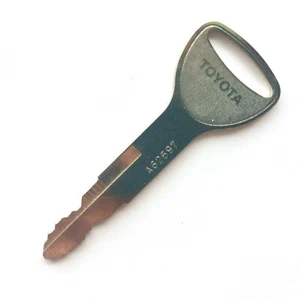 Llave de encendido para montacargas Toyota con logotipo OEM 57591-23330-71 marcado A62597 - Imagen 1 de 5