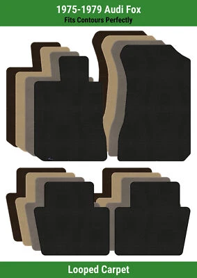 Alfombrillas Lloyd Classic Loop fila delantera y trasera para Audi Fox 1975-1979  Foto 1 de 4