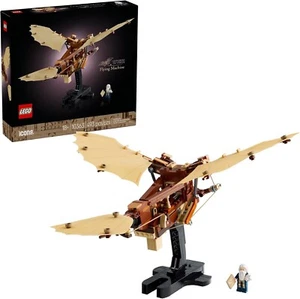LEGO Iconos Leonardo Da Vinci Máquina Voladora Ornitóptero Modelo Exhibición Set Decoración - Imagen 1 de 8