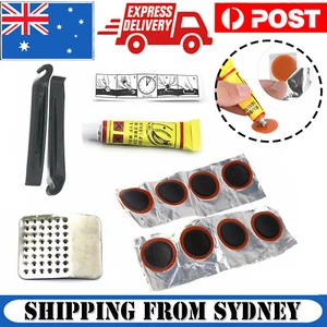 Bicycle Cycling Patches Glue Tyre Bike Tyre Tire Tube Puncture Repair Tool Kit - Picture 1 of 12