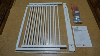 Geuther Schwenk Türschutzgitter 58-105cm weiß unbenutzt neuwertig Art. 2732 Plus - Bild 1 von 4