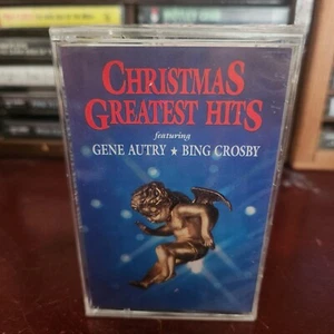 Sealed/ Christmas Greatest Hits Cassette - Gene Autry / Bing Crosby - Picture 1 of 3