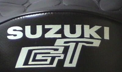 PRIMEROS SUZUKI GT ASIENTO LOGO PLANTILLA MÁSCARA LETRAS GRÁFICOS GT 750 550 500 380 250 Foto 1 de 2