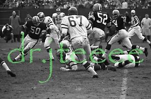 1962 Vince Costello CLEVELAND BROWNS - 35mm Football Slide/Negative