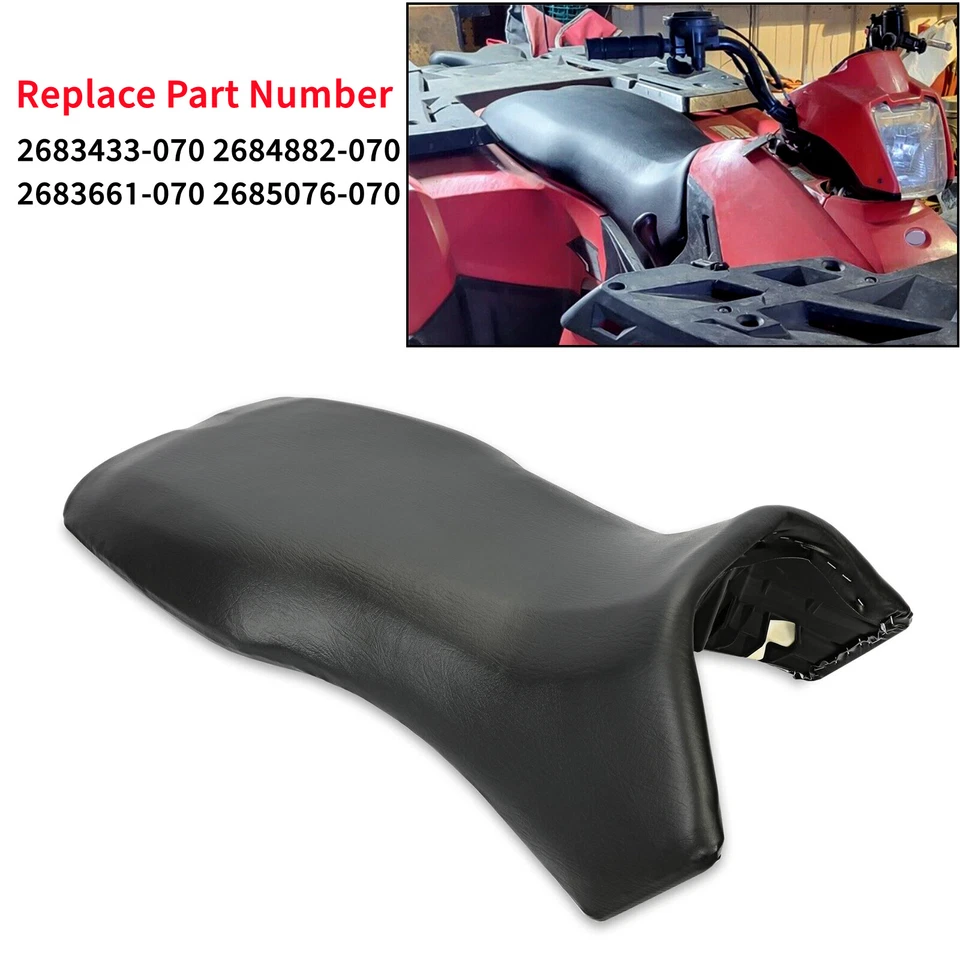 Complete Seat Black for Polaris Sportsman 500 05-13 Except 6x6, Tractor, Touring - Image 1 of 4