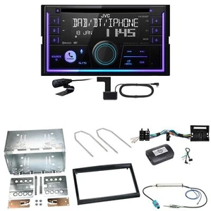 JVC KW-DB95BT Bluetooth Digitalradio Einbauset für Citroen C2 C3 Berlingo Jumpy - Bild 1 von 1
