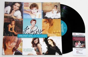 MARTINA MCBRIDE SIGNIERT GREATEST HITS RCA JAHR LP VINYL SCHALLPLATTE ALBUM AUTO JSA COA - Bild 1 von 3