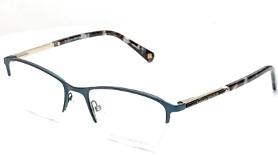 Banana Republic BR212 ZI9 Teal Cat Eye Half Rim Womens Eyeglasses 51mm - Image 1 of 4