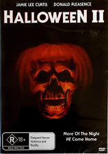 Halloween II (1981) DVD-Jamie Lee Curtis-Donald Pleasance+Bonus Extras (2011)