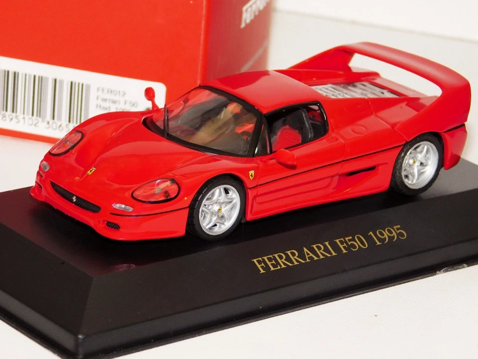 FERRARI F50 1995 RED FERRARI COLLECTION IXO FER012 1/43 - Image 1 of 1
