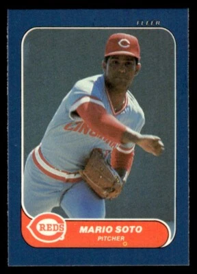 1986 Fleer Classic Miniatures MARIO SOTO #41 Reds FREE Ship! - Image 1 of 2