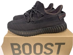 Adidas Yeezy Boost 350 V2 Black Non-Reflective Gr. 42 2/3 (9 US) GEBRAUCHT - Bild 1 von 7