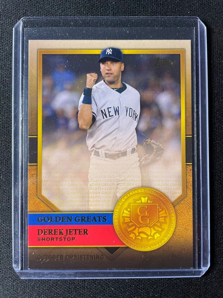 2012 Topps Derek Jeter Golden Greats Insert #GG-28 Yankees!!! - Image 1 of 1