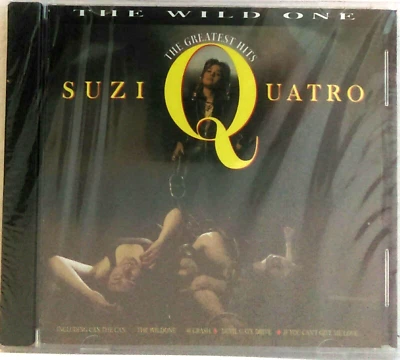 SUZI QUATRO - WILD ONE -GREATEST HITS (OFFICIAL UKRAINIAN RELEASE) CD New sealed - image 1 of 4