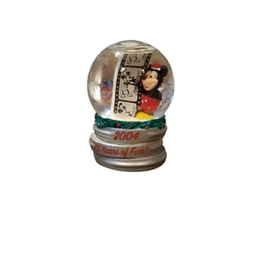 2004 Disney Mickey Mouse 75 Years Of Fun Snow Globe JC Penney 2 1/2" New - Picture 1 of 1
